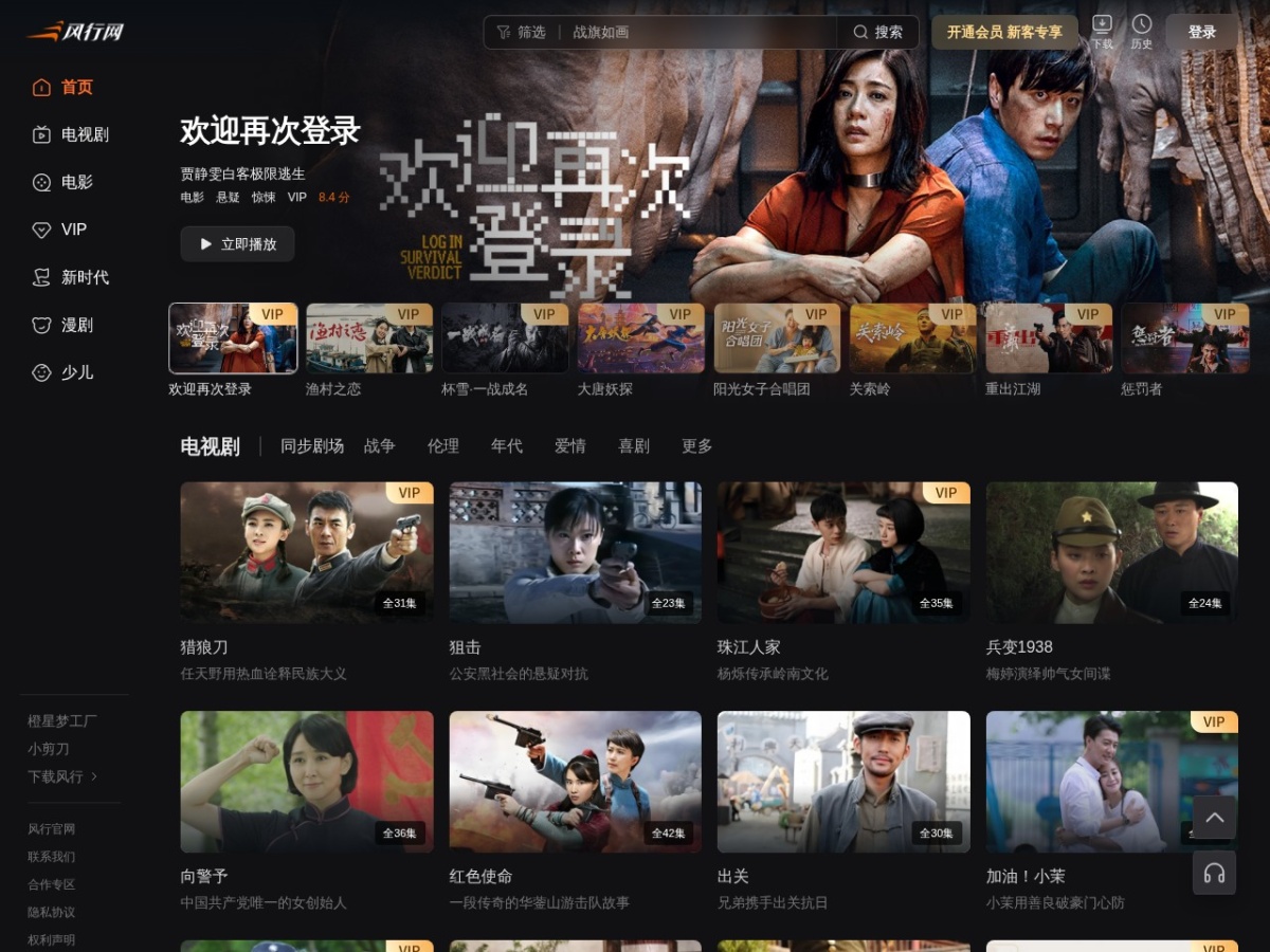 网站截图