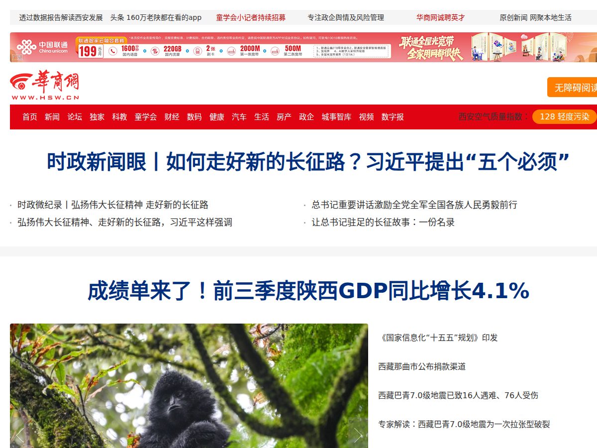 网站截图