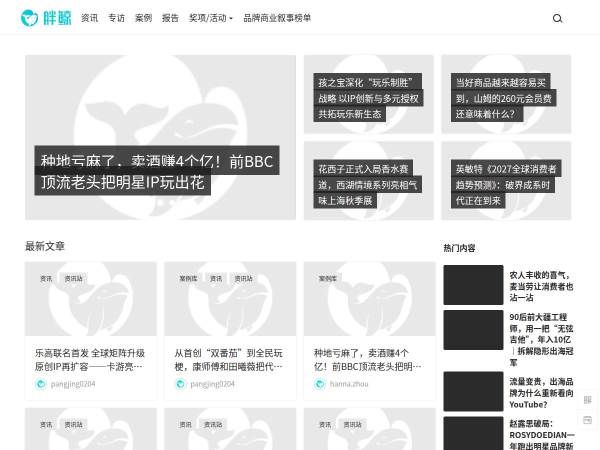 网站截图